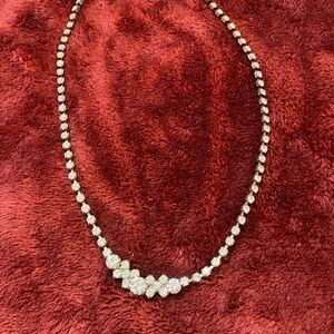 Silver Necklace Jewelry